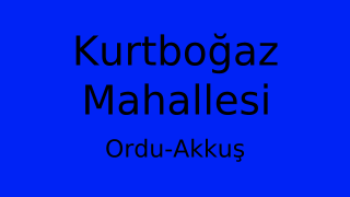 Kurtboğaz Mahallesi Thumbnail