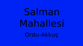 Salman Mahallesi Thumbnail