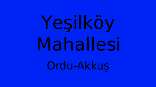 Yeşilköy Mahallesi Thumbnail