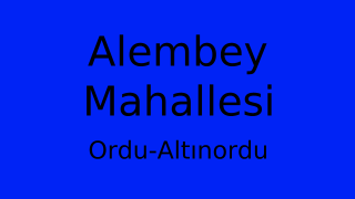Alembey Mahallesi Thumbnail
