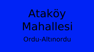 Ataköy Mahallesi Thumbnail