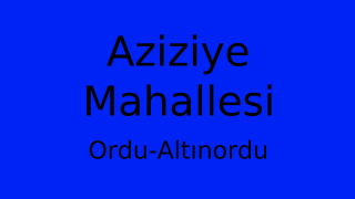 Aziziye Mahallesi Thumbnail