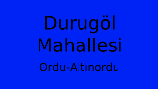 Durugöl Mahallesi Thumbnail