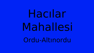 Hacılar Mahallesi Thumbnail