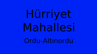 Hürriyet Mahallesi Thumbnail