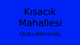 Kısacık Mahallesi Thumbnail
