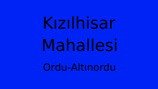 Kızılhisar Mahallesi Thumbnail