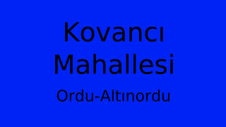 Kovancı Mahallesi Thumbnail