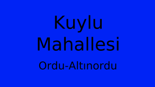 Kuylu Mahallesi Thumbnail