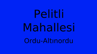 Pelitli Mahallesi Thumbnail