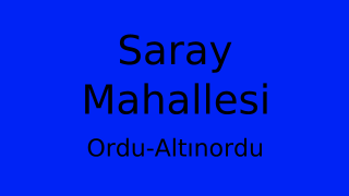Saray Mahallesi Thumbnail