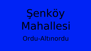 Şenköy Mahallesi Thumbnail