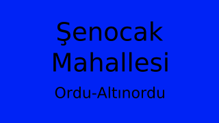 Şenocak Mahallesi Thumbnail