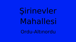 Şirinevler Mahallesi Thumbnail