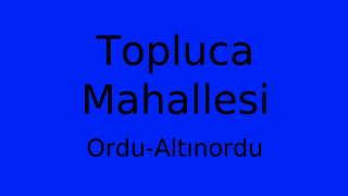 Topluca Mahallesi Thumbnail