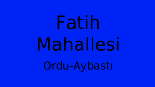 Fatih Mahallesi Thumbnail
