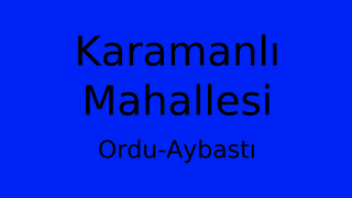 Karamanlı Mahallesi Thumbnail