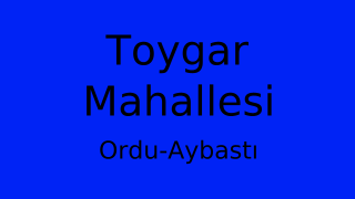 Toygar Mahallesi Thumbnail