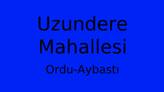 Uzundere Mahallesi Thumbnail