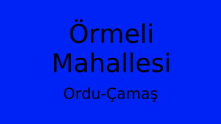 Örmeli Mahallesi Thumbnail