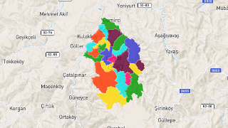 Ordu Çamaş'ın Mahalleleri, Nüfus Bilgileri, Haritalar ve İstatistikler Thumbnail
