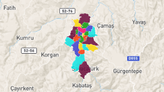 Ordu Çatalpınar'ın Mahalleleri, Nüfus Bilgileri, Haritalar ve İstatistikler Thumbnail