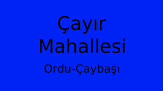 Çayır Mahallesi Thumbnail