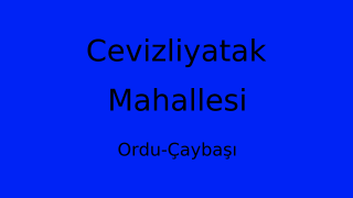 Cevizliyatak Mahallesi Thumbnail