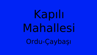 Kapılı Mahallesi Thumbnail