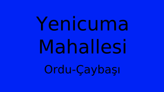Yenicuma Mahallesi Thumbnail