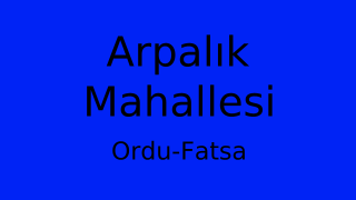 Arpalık Mahallesi Thumbnail