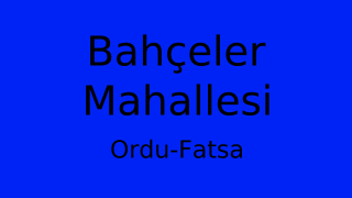 Bahçeler Mahallesi Thumbnail