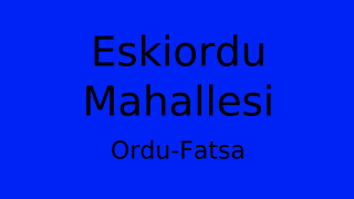 Eskiordu Mahallesi Thumbnail
