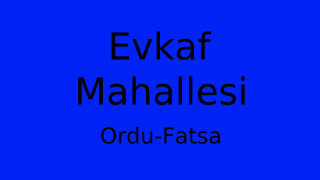 Evkaf Mahallesi Thumbnail