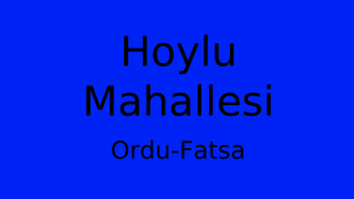 Hoylu Mahallesi Thumbnail
