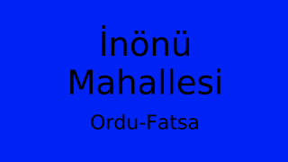 İnönü Mahallesi Thumbnail