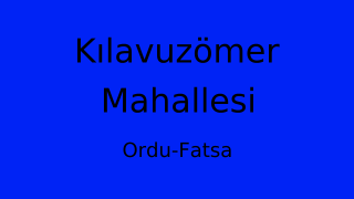 Kılavuzömer Mahallesi Thumbnail