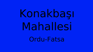 Konakbaşı Mahallesi Thumbnail