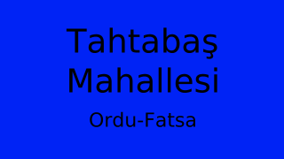 Tahtabaş Mahallesi Thumbnail