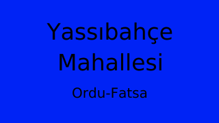 Yassıbahçe Mahallesi Thumbnail
