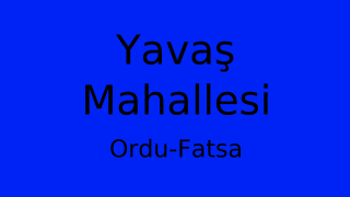Yavaş Mahallesi Thumbnail