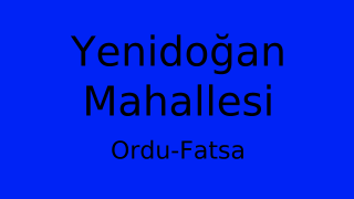 Yenidoğan Mahallesi Thumbnail
