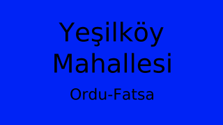 Yeşilköy Mahallesi Thumbnail