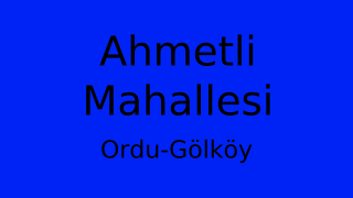 Ahmetli Mahallesi Thumbnail