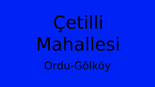 Çetilli Mahallesi Thumbnail