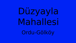 Düzyayla Mahallesi Thumbnail