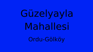 Güzelyayla Mahallesi Thumbnail