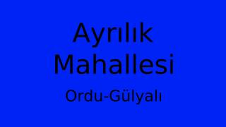 Ayrılık Mahallesi Thumbnail