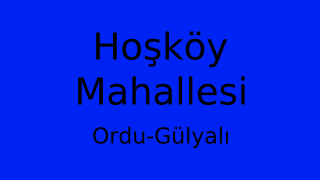 Hoşköy Mahallesi Thumbnail