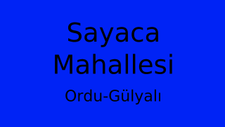 Sayaca Mahallesi Thumbnail